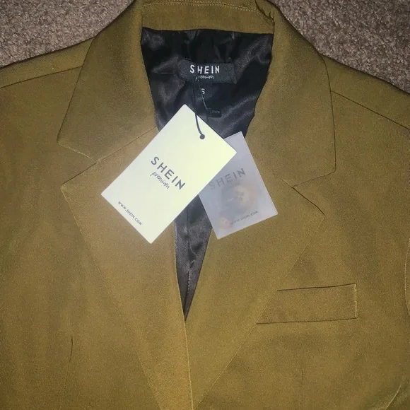 Shein Premium MOTF Single breasted blazer. NWT. - Picture 3 of 4